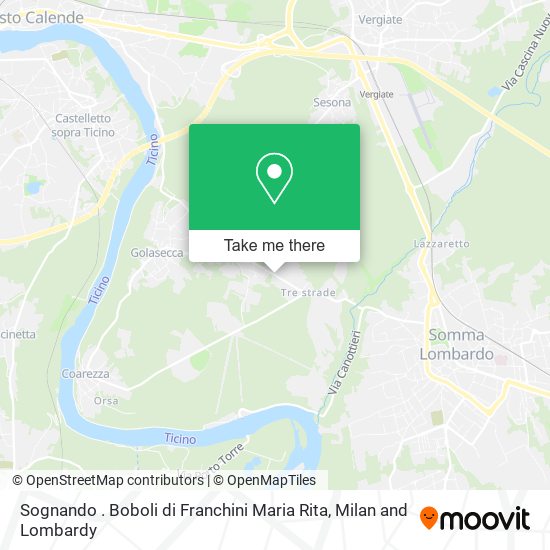 Sognando . Boboli di Franchini Maria Rita map