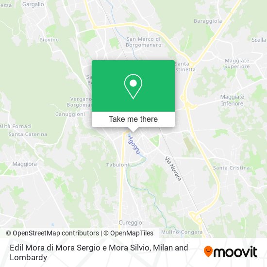 Edil Mora di Mora Sergio e Mora Silvio map