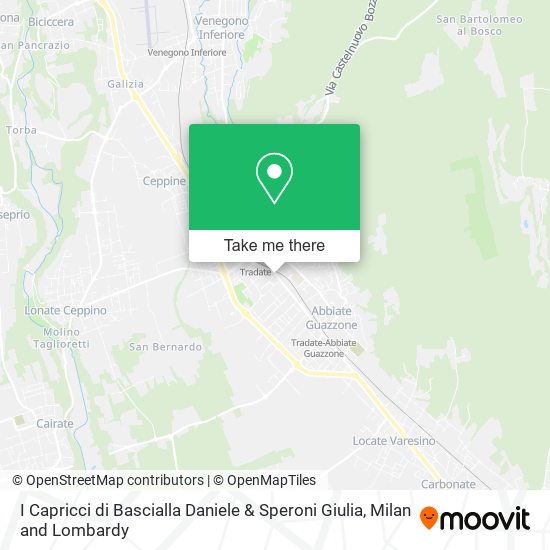 I Capricci di Bascialla Daniele & Speroni Giulia map