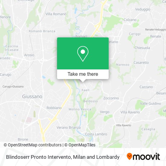 Blindoserr Pronto Intervento map
