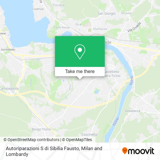 Autoriparazioni S di Sibilia Fausto map