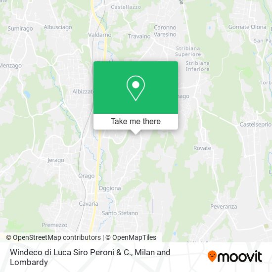 Windeco di Luca Siro Peroni & C. map