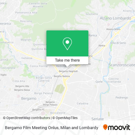 Bergamo Film Meeting Onlus map