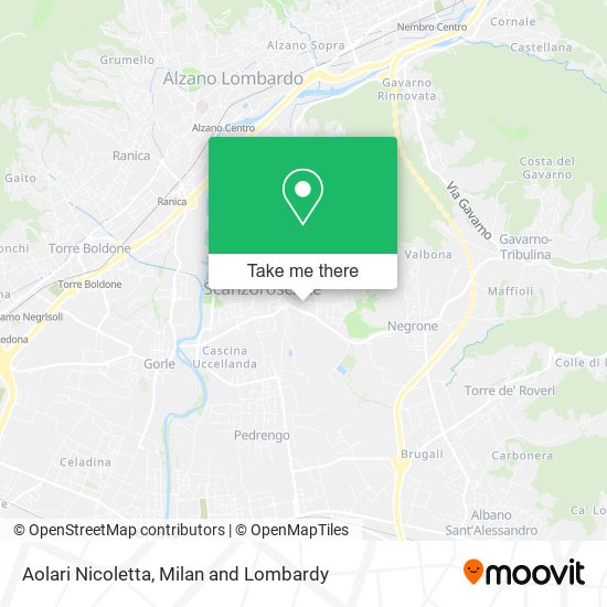Aolari Nicoletta map
