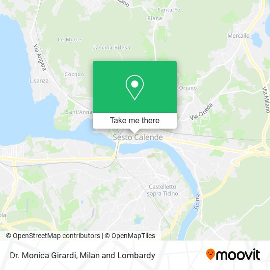 Dr. Monica Girardi map