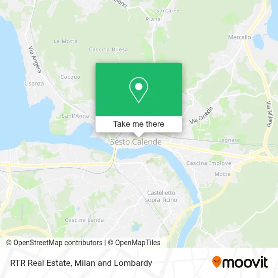 RTR Real Estate map