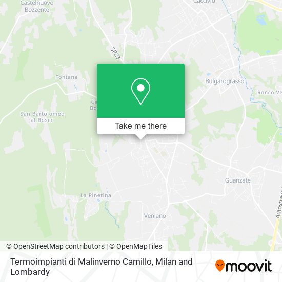 Termoimpianti di Malinverno Camillo map
