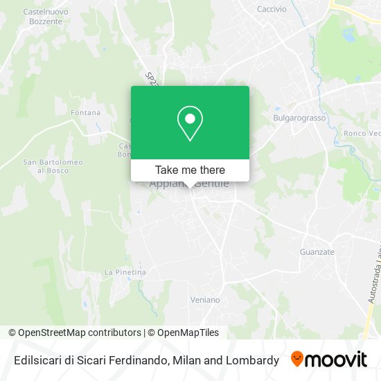Edilsicari di Sicari Ferdinando map