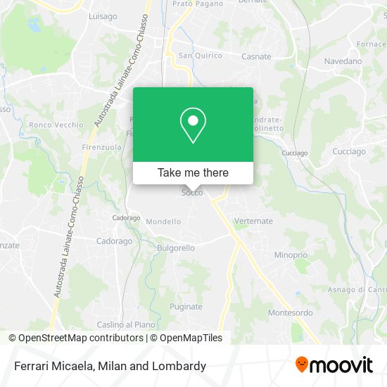 Ferrari Micaela map