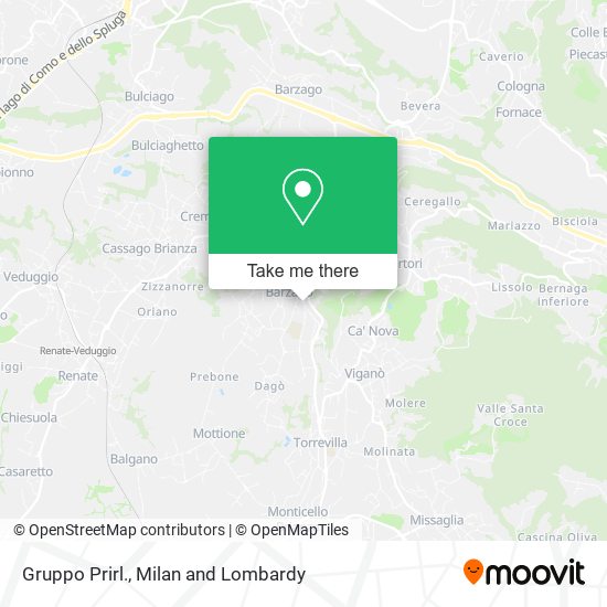 Gruppo Prirl. map