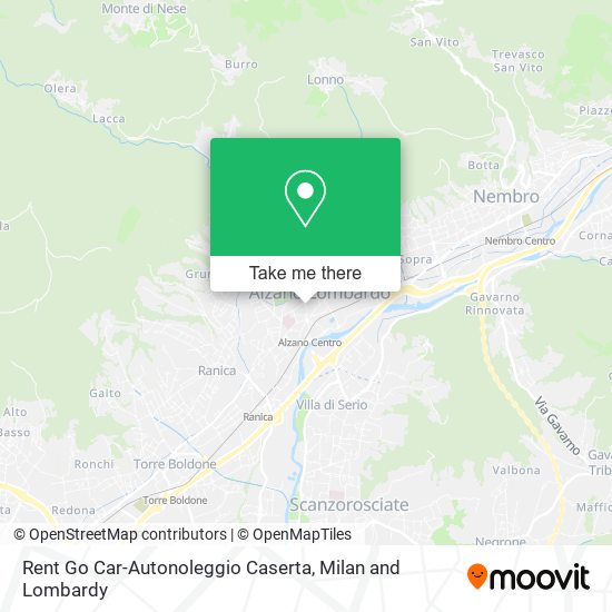 Rent Go Car-Autonoleggio Caserta map