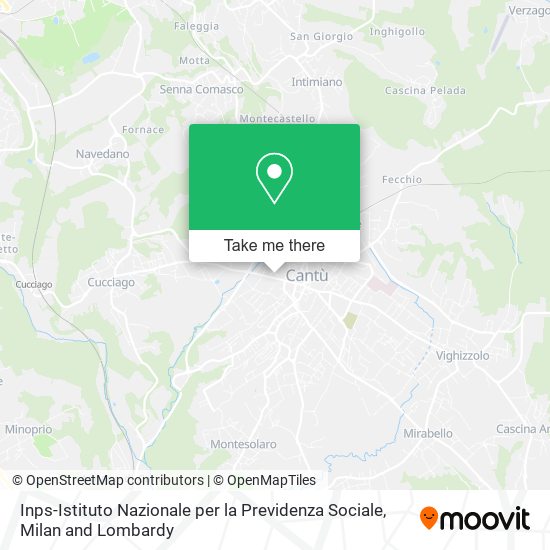 Inps-Istituto Nazionale per la Previdenza Sociale map