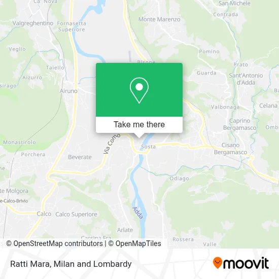 Ratti Mara map