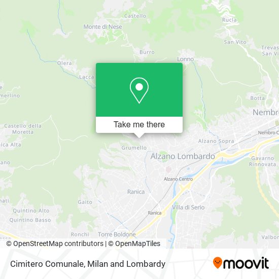 Cimitero Comunale map