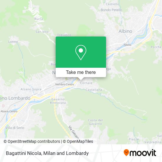 Bagattini Nicola map
