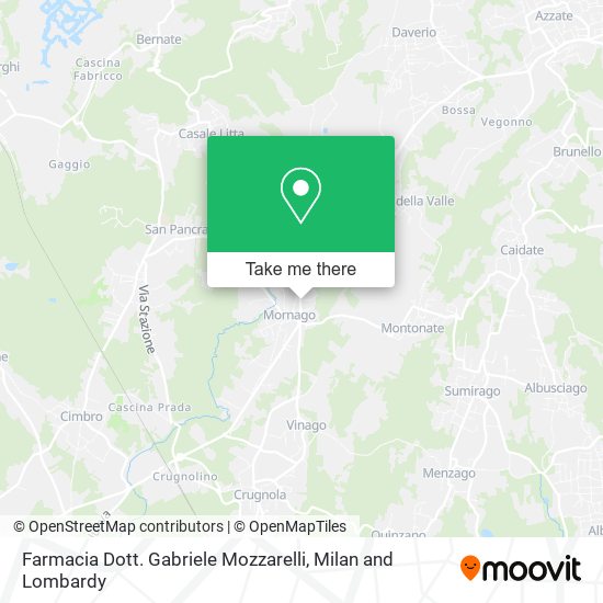 Farmacia Dott. Gabriele Mozzarelli map