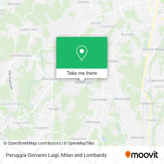 Peruggia Giovanni Luigi map