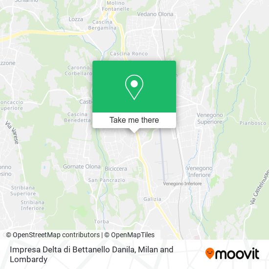 Impresa Delta di Bettanello Danila map