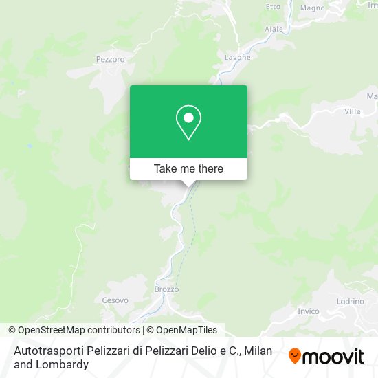 Autotrasporti Pelizzari di Pelizzari Delio e C. map