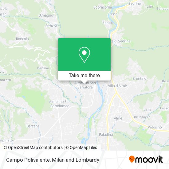 Campo Polivalente map