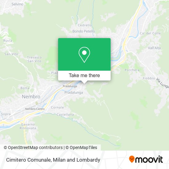 Cimitero Comunale map