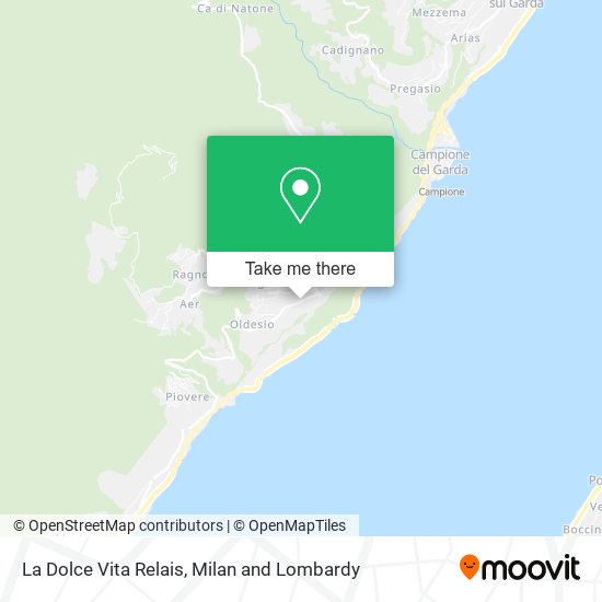 La Dolce Vita Relais map