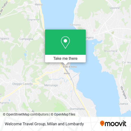 Welcome Travel Group map