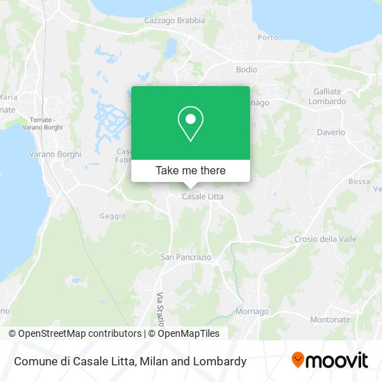 Comune di Casale Litta map