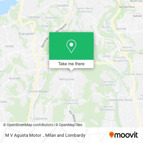 M V Agusta Motor . map