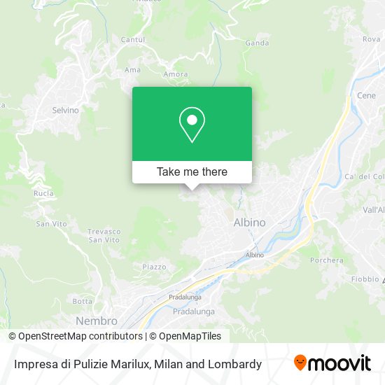 Impresa di Pulizie Marilux map