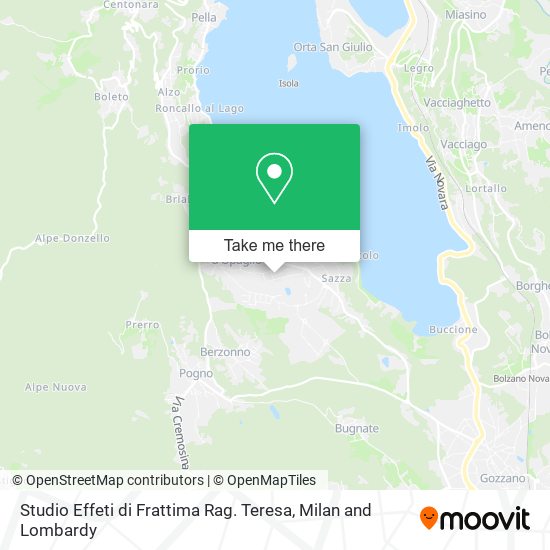 Studio Effeti di Frattima Rag. Teresa map