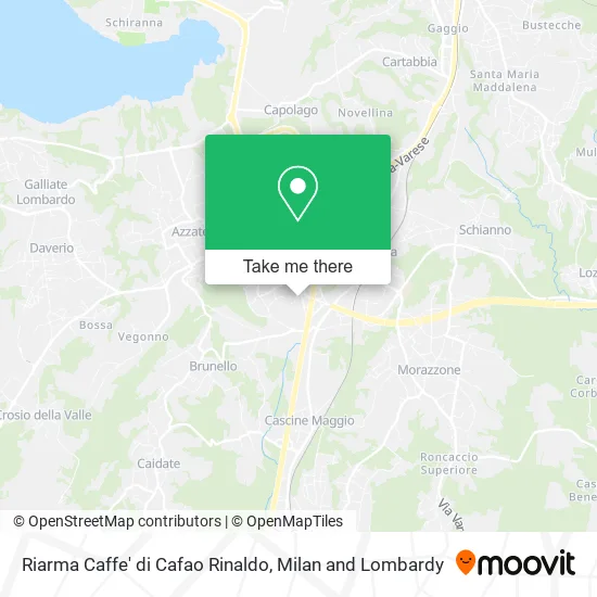 Riarma Caffe by Cafao Rinaldo map