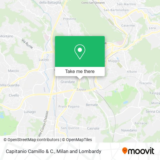 Capitanio Camillo & C. map