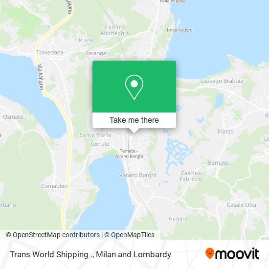 Trans World Shipping . map