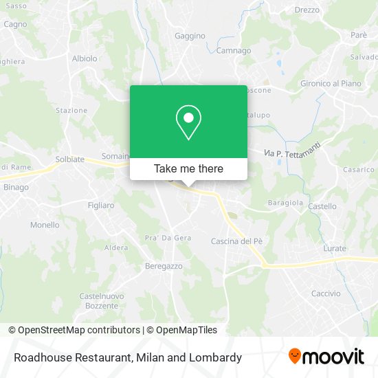 Roadhouse Restaurant map
