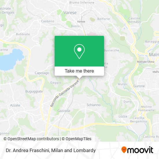 Dr. Andrea Fraschini map