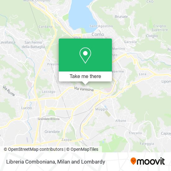 Libreria Comboniana map