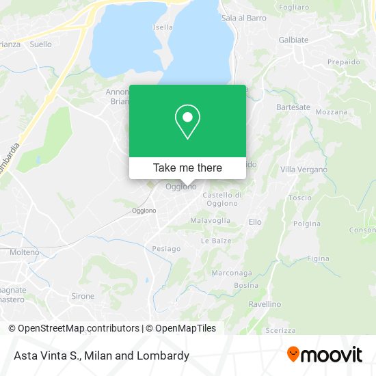 Asta Vinta S. map