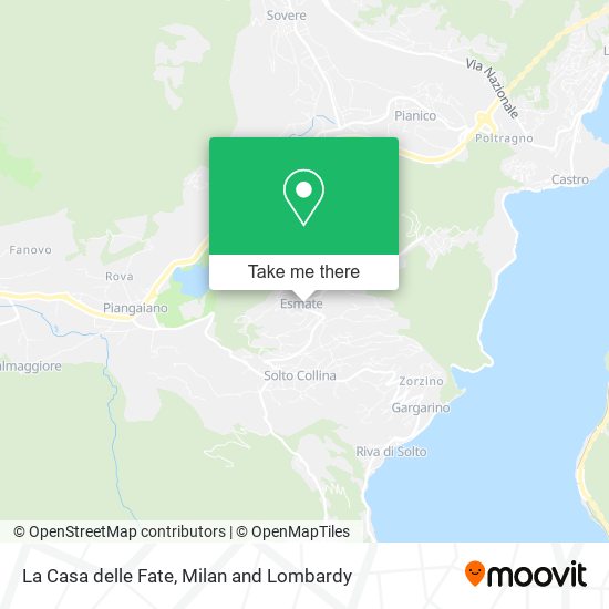 La Casa delle Fate map