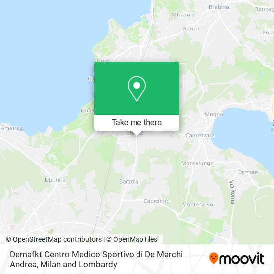 Demafkt Centro Medico Sportivo di De Marchi Andrea map