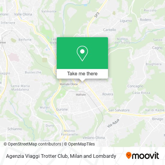 Agenzia Viaggi Trotter Club map