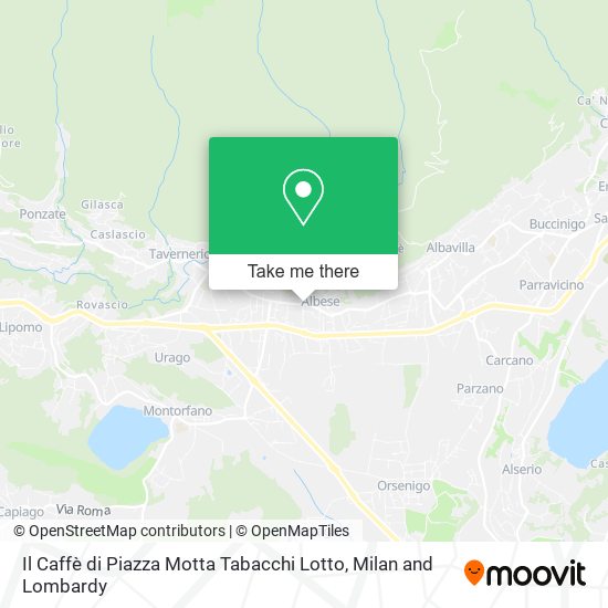 Il Caffè di Piazza Motta Tabacchi Lotto map