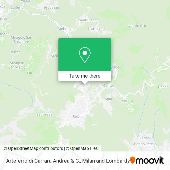 Arteferro di Carrara Andrea & C. map