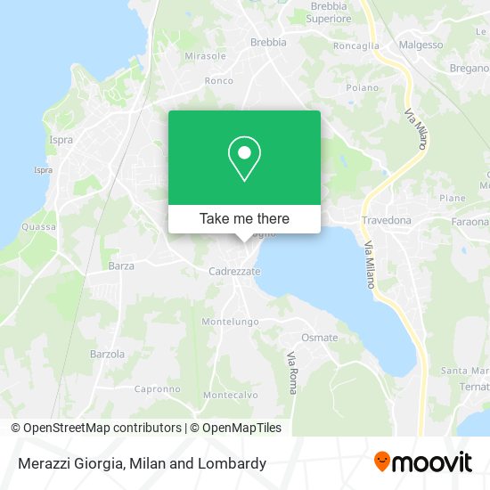 Merazzi Giorgia map
