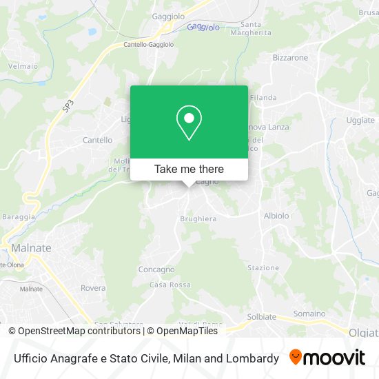 Ufficio Anagrafe e Stato Civile map