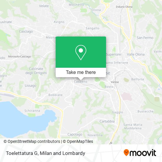 Toelettatura G map