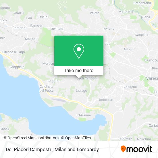 Dei Piaceri Campestri map