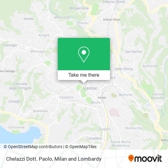 Chelazzi Dott. Paolo map