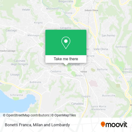 Bonetti Franca map