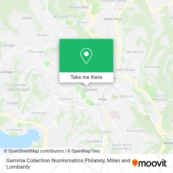 Gamma Collection Numismatics Philately map